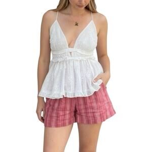 Rumored Malibu Camisole Strappy Floral Top - M